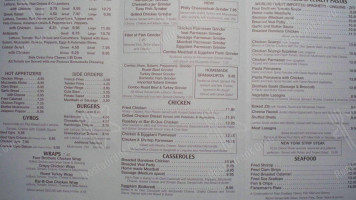 Four Brothers Pizza And menu