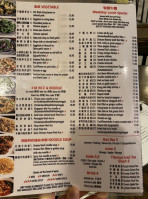 China River menu