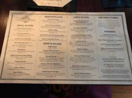 Hearsay Restaurant Lounge and Garden menu