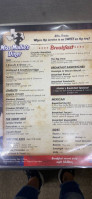 Miss. Mollie's Diner menu