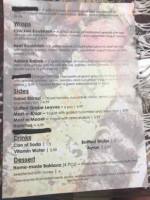 Shish Kabob menu