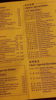 Mandarin Chef menu