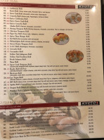 Kyoto Sushi Asian Cuisine menu