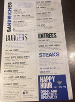 The Point Grill menu
