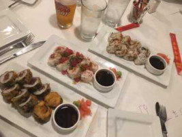 Blue Point Oysters and Sushi food