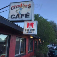 Cinders Cafe outside