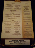 Carlos Carlos menu