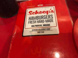 Schoop's Hamburgers food