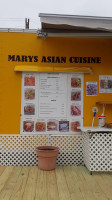 Mary's Asian Cuisine outside