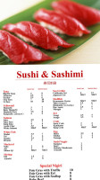 Blōōfin menu