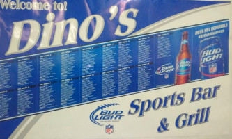 Dino's Sports Grill food