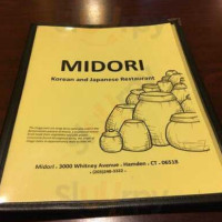 Midori menu