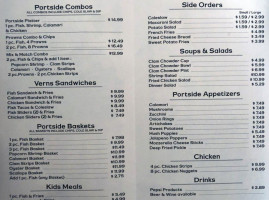 Portside Fish Chips menu