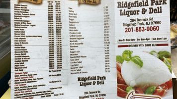 Ridgefield Park Liquor And Deli food