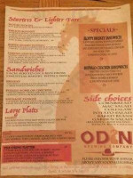Odin Brewing Company menu