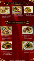 Thai Smile menu