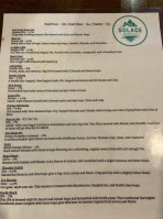 Solace Brewing Company menu