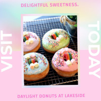 Daylight Donuts At Lakeside food