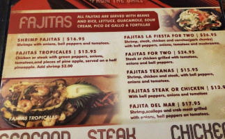La Fiesta Mexican Grill menu