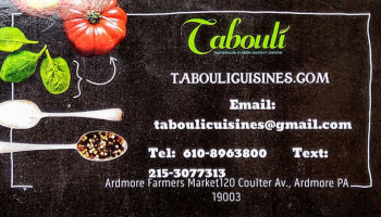 Tabouli Middle Eastern food