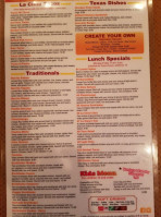 La Cima Mexican Grill And Cantina menu