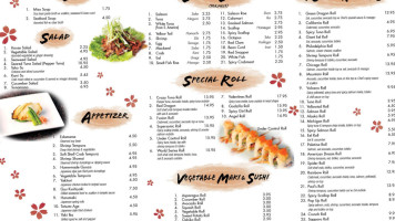Sushi Para Ii menu