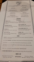 The Bombay Club menu