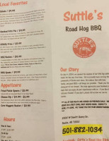 Suttle's Road Hog Bbq menu