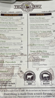 Tru Bru Organic Coffee menu
