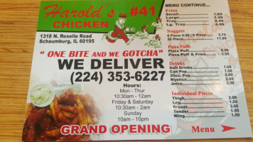 Harold's Chicken #41 Schaumburg food