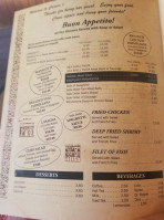 Caruso's Italian Restaurant menu