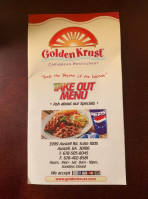 Golden Krust Caribbean menu