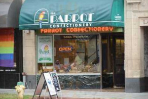 Parrot Confectionery Store outside