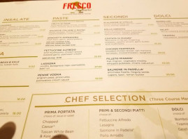 Fresco Italiano menu