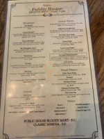 Aspen Public House menu