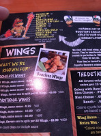 Roosters menu