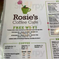 Rosie's Coffee Cafe outside