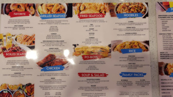 Dan's Seafood Wings menu