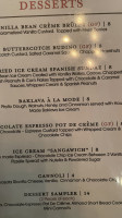 Polizzi's menu