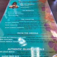 Tiki Mana Big Bowl Noodles menu