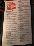 The Boston menu