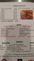 Broasted Brothers Plymouth menu