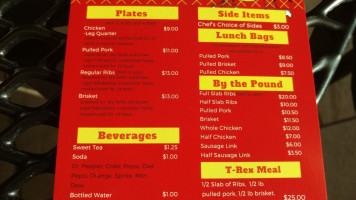 Smoove's Grill menu