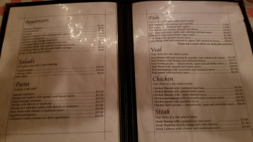 Adolfo's menu