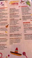 Señor Chile Cantina menu