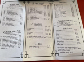 Young's Chinese menu