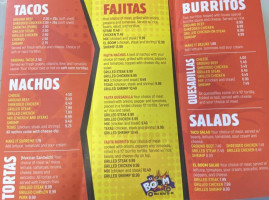 El Boom Mexican Grill To-go menu