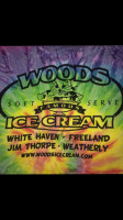 Woods Ice Cream food