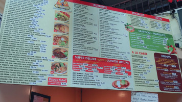 El Burrito Grill menu