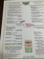 Crossroads Bistro menu